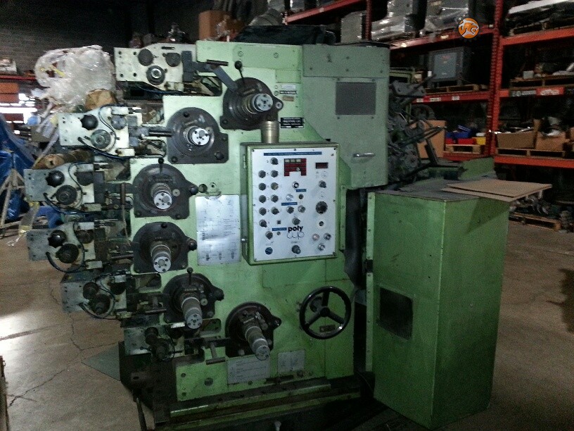 Polytype BDM 350 6 colour cup printer 1987 | Dupatech B-17039