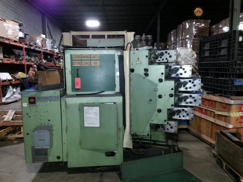 Polytype BDM 350 6 colour cup printer 1987 | Dupatech B-17039