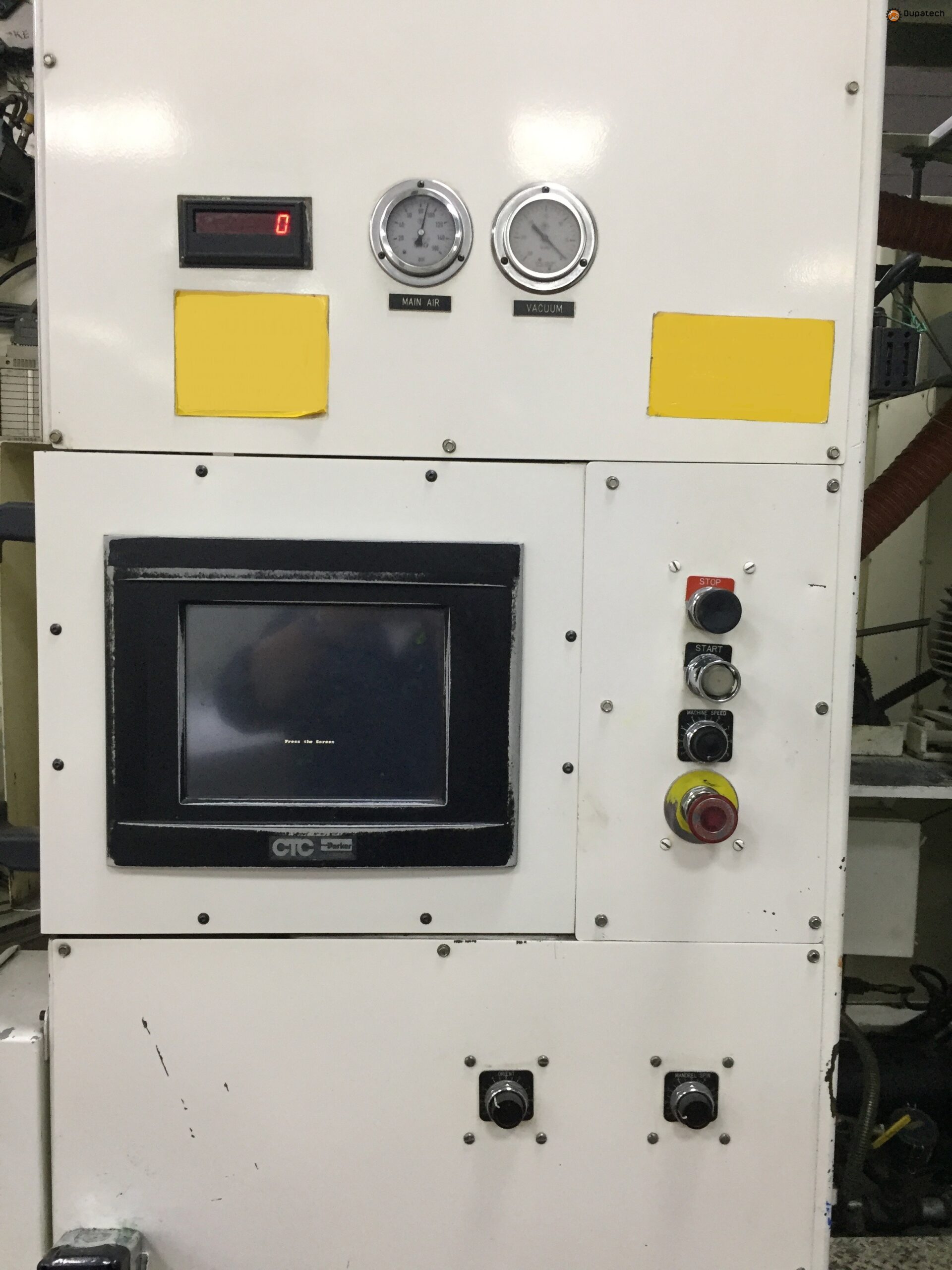 Kase K908 9 colour pail and cup printer | Dupatech B-17018