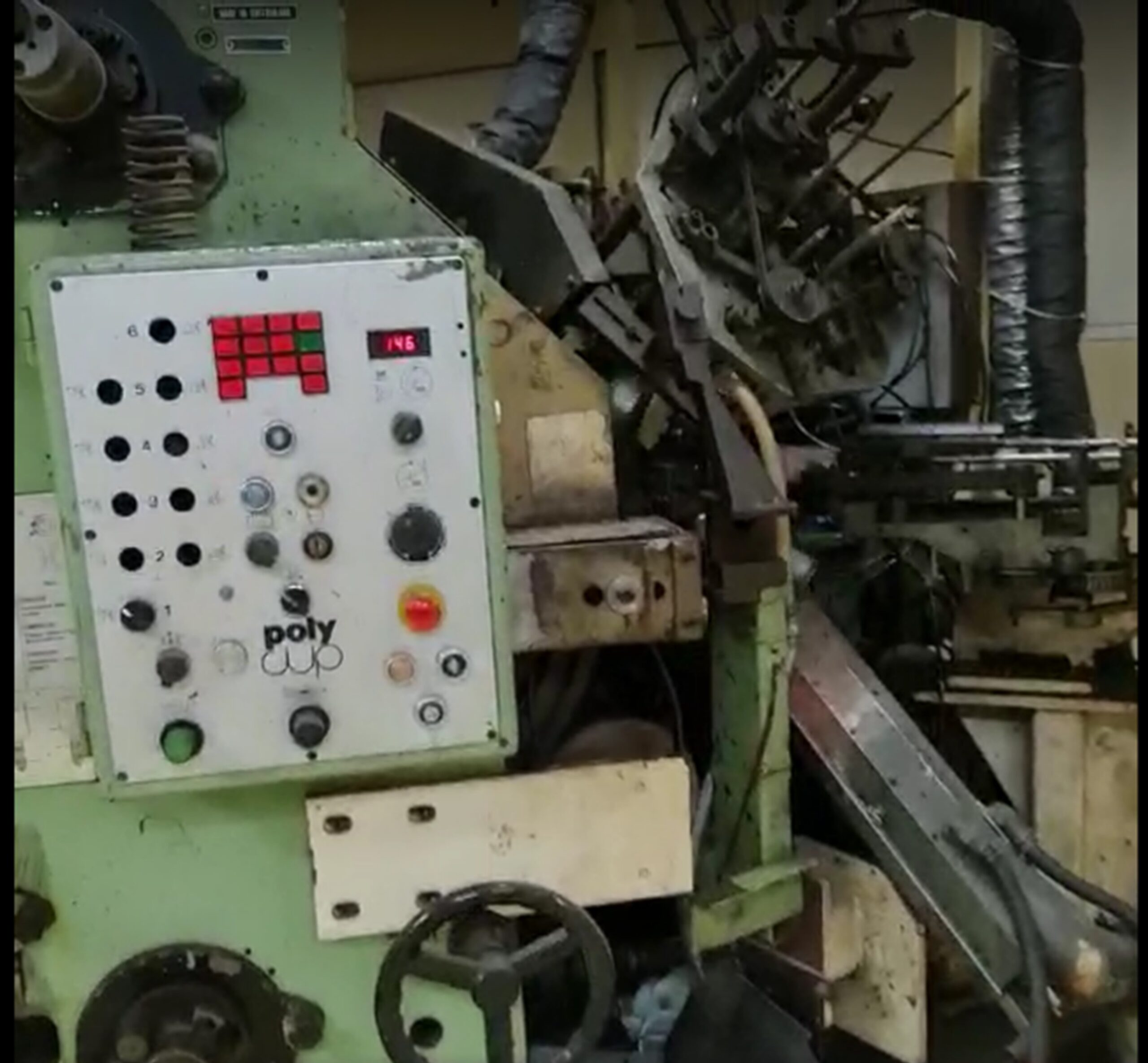 Polytype BDM 350 6 colour cup printer 1984 | Dupatech B-21020-7