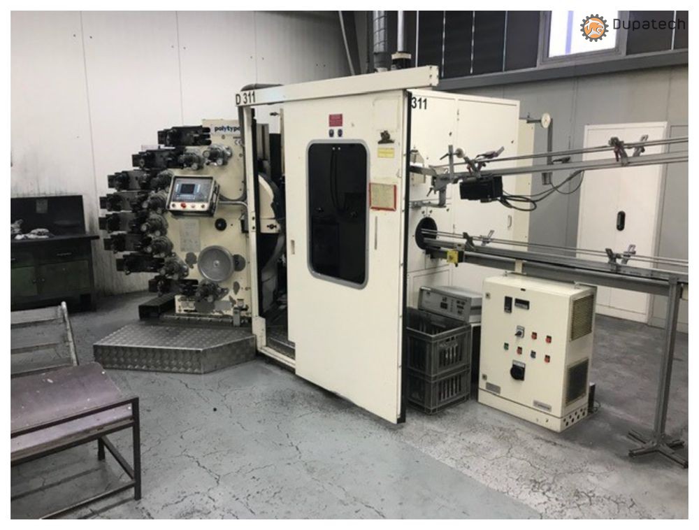 Polytype BDM 611 8 colour cup printer 2006 | Dupatech B-21020-5